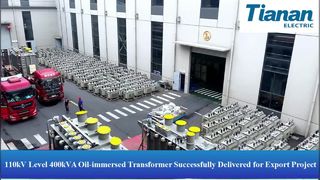 Tianan Teslimatı: İhracat için 110kV Trafo Gönderimi