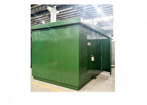 Outdoor Compact Power Supply / Transmission Substation 30 - 800 Rated Capacity