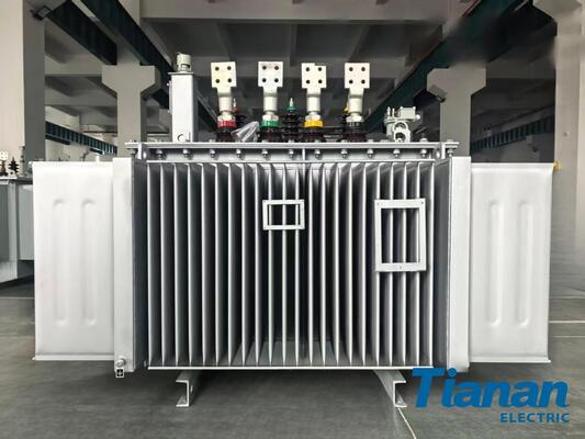 Oil Temp 23C Oil Immersed Distribution Transformer Rated Frequency 50Hz Designed for Load Handling and Voltage Stability