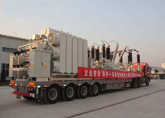 Wheels Transformer Station Frequency 50/60 Hz Wind Speed 40m/s for Heavy-Duty Applications