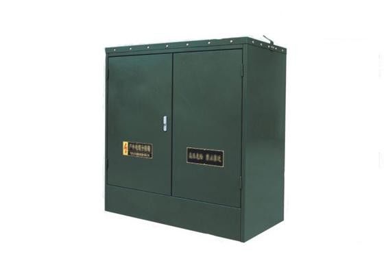 Outdoor Cable Branch Box Metal Enclosed Green Color Connect Distribution Cabinet