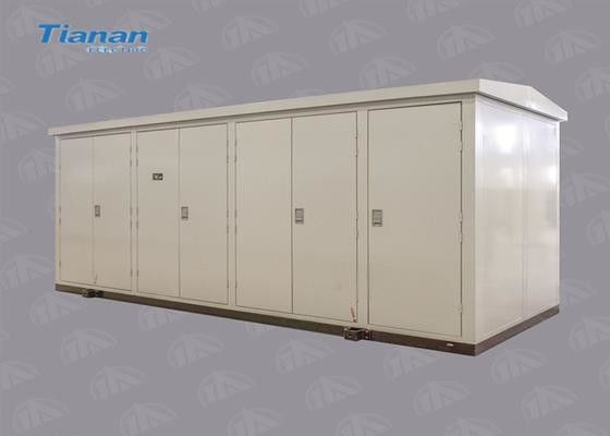 Açık 50Hz için Prefabrik Endüstriyel Kompakt Güç Dağıtım Trafo Merkezi