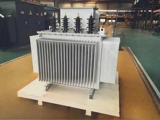 3 Fazlı Yağa Dalmış Güç Transformörü 750KVA ± 2x2.5% Sabit ve Güvenli Güç Tedarikçiliği için Tapping Aralık
